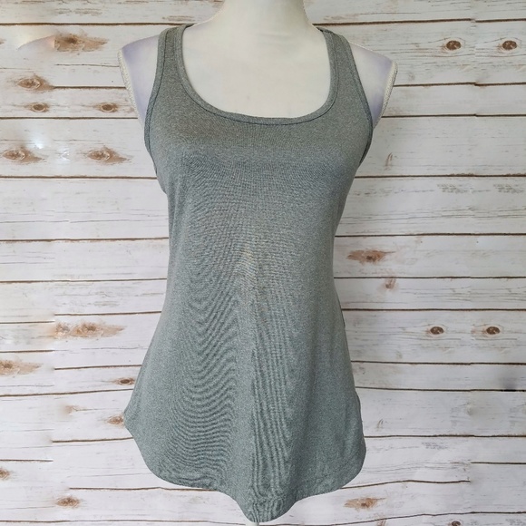 Layer8 Performance Qwick Dry Grey Racerback Tank - Picture 3 of 5